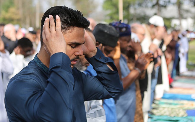 Muslims in Delaware marked the end of Ramadan on Wednesday April 10, 2024 by celebrating Eid al-Fitr at the Delaware Saengerbund in Ogletown.