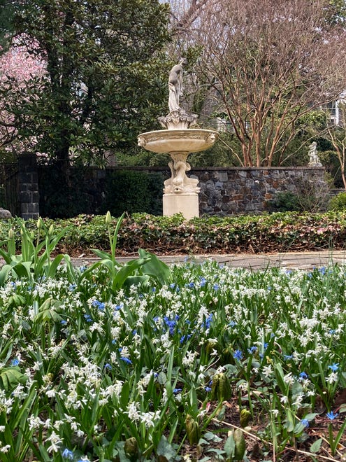 The Marian Coffin Gardens at Gibraltar in Wilmington, Wednesday, April 5 2023.